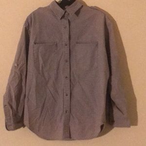 Vintage banana republic long sleeve to short